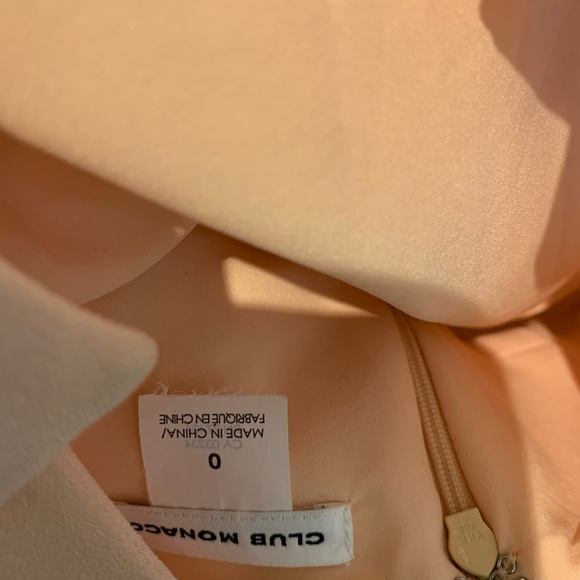 Club Monaco Peach Fuzz Mini dress with bow details - Picture 9 of 14